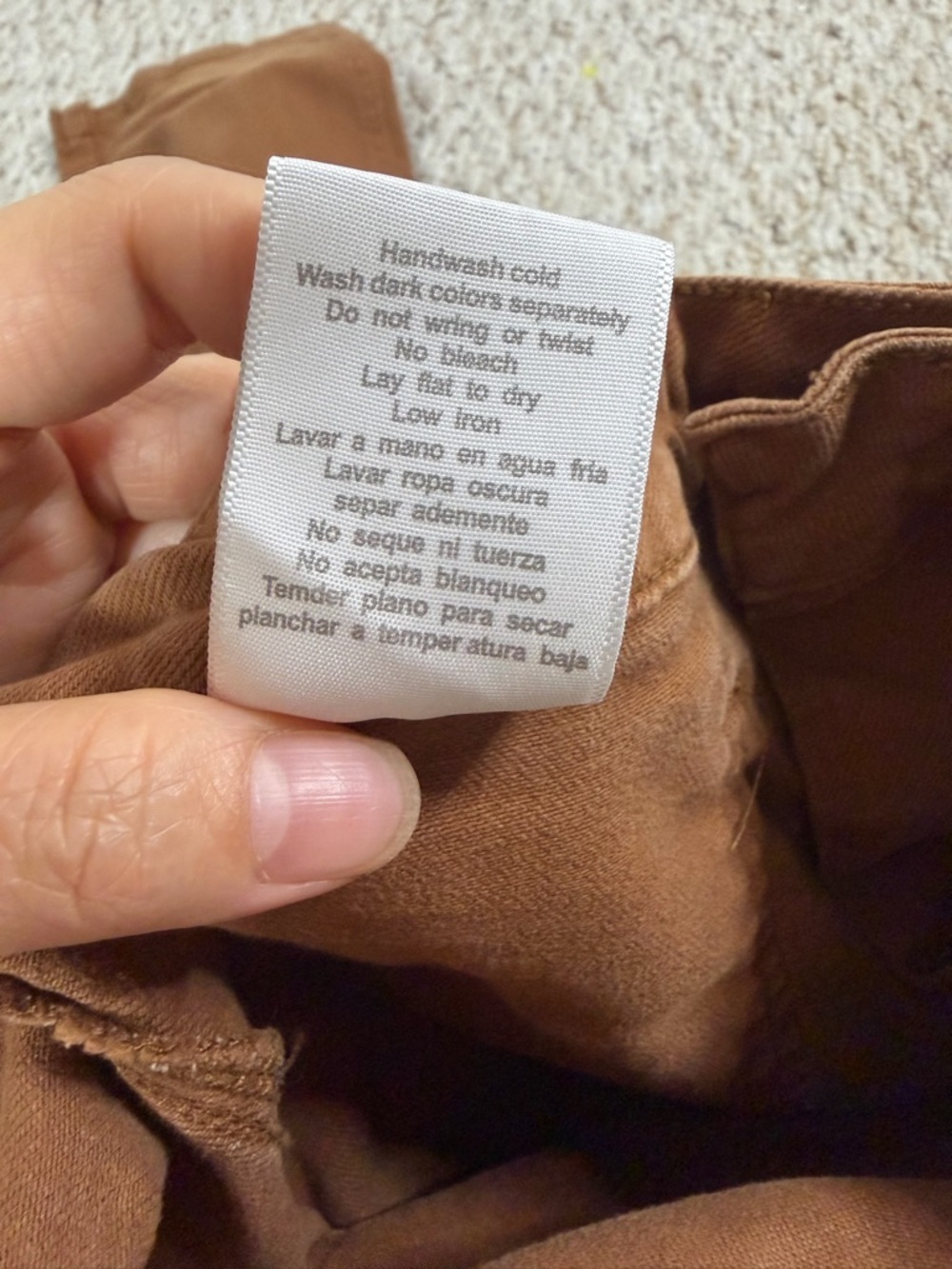 Judy Blue Jeans Slim fit Caramel Brown Denim size 30 - Picture 9 of 10